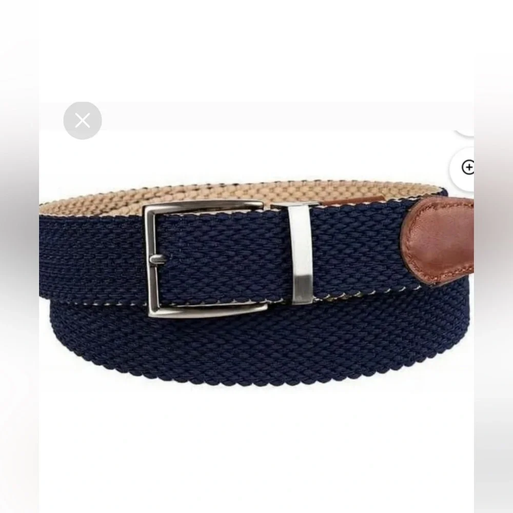 Tommy Bahama Men's Reversible Stretch Khaki Belt XL or 38-42